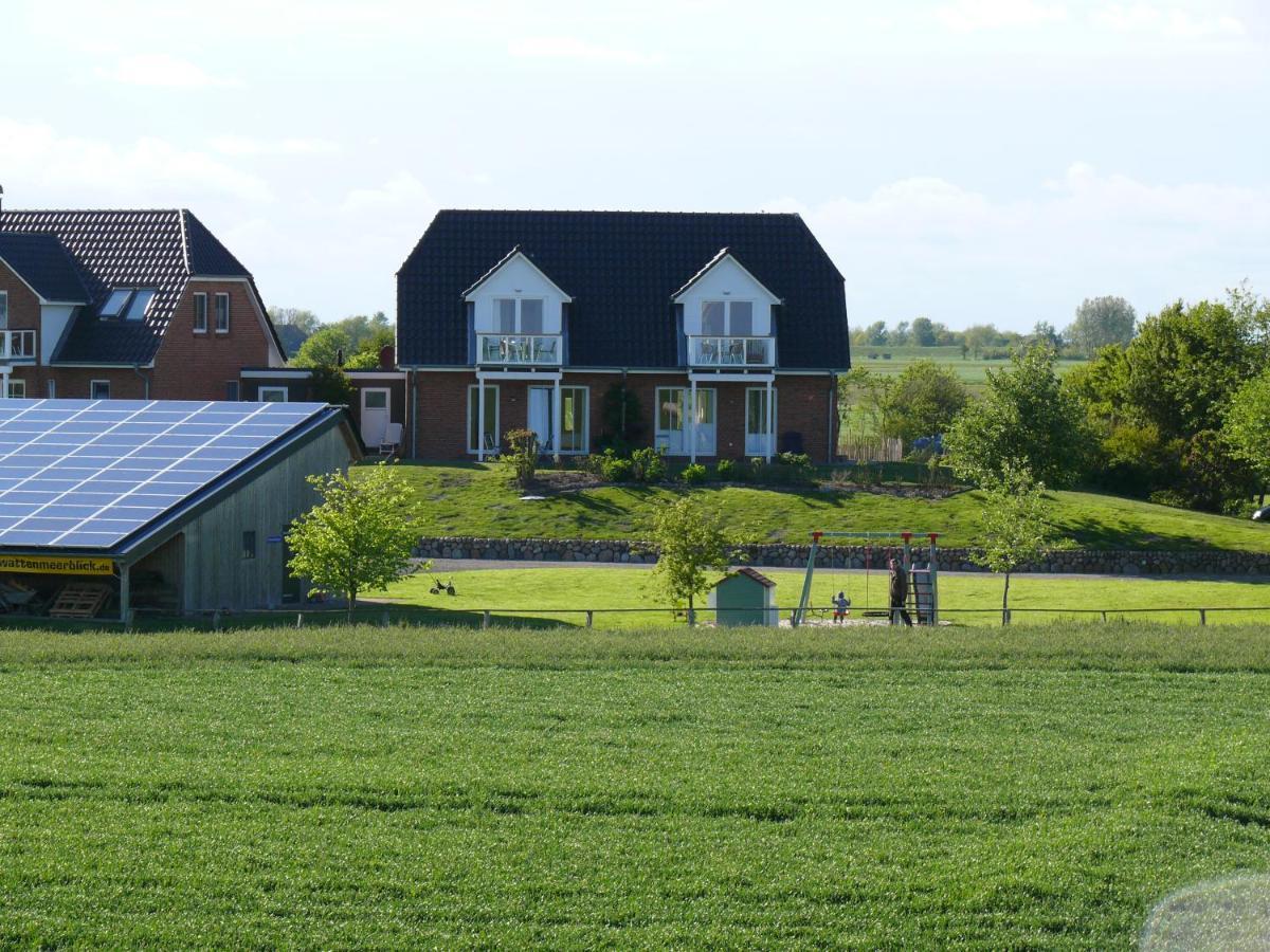 Ferienhaus Wattenmeerblick Villa Nordstrand Exterior foto